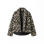 Damen Steppjacke im eleganten Leopardenmuster R&B