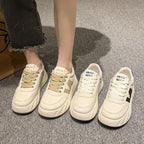 Damen modische Sneaker mit einzigartiger Sohlenstruktur und atmungsaktivem Obermaterial