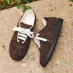 Damen Elegante und bequeme Wildleder Sneakers R&B