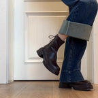 Damen stilvolle Ankle Boots mit praktischem Reißverschluss und robustem Blockabsatz R&B