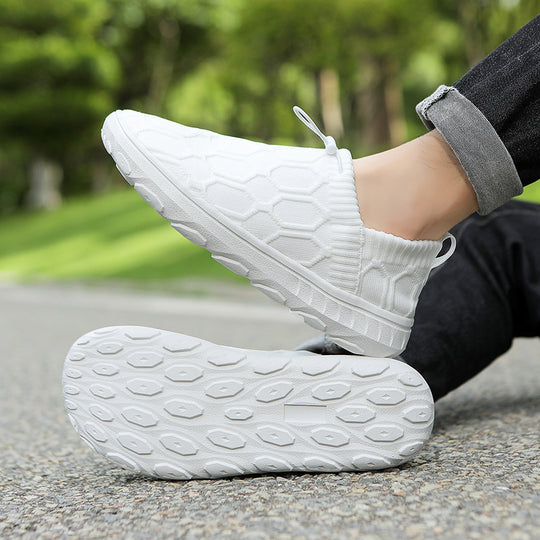 Damen Elastische Slip-On Sneakers mit innovativem Schnellschnürsystem R&B