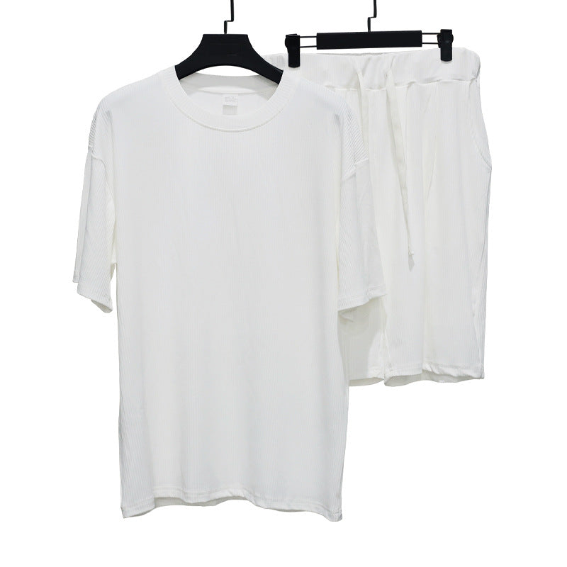 Herren stylishes Freizeit-Set aus atmungsaktivem Material R&B