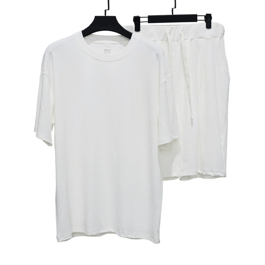 Herren stylishes Freizeit-Set aus atmungsaktivem Material R&B