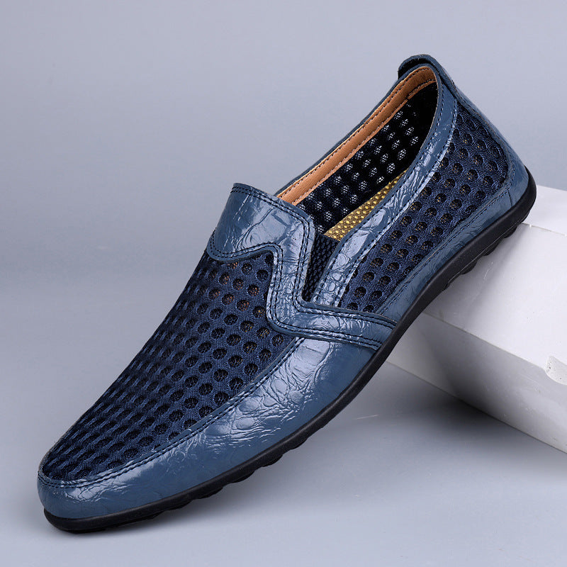 Damen bequeme Slip-On Schuhe mit atmungsaktivem Obermaterial und rutschfester Sohle