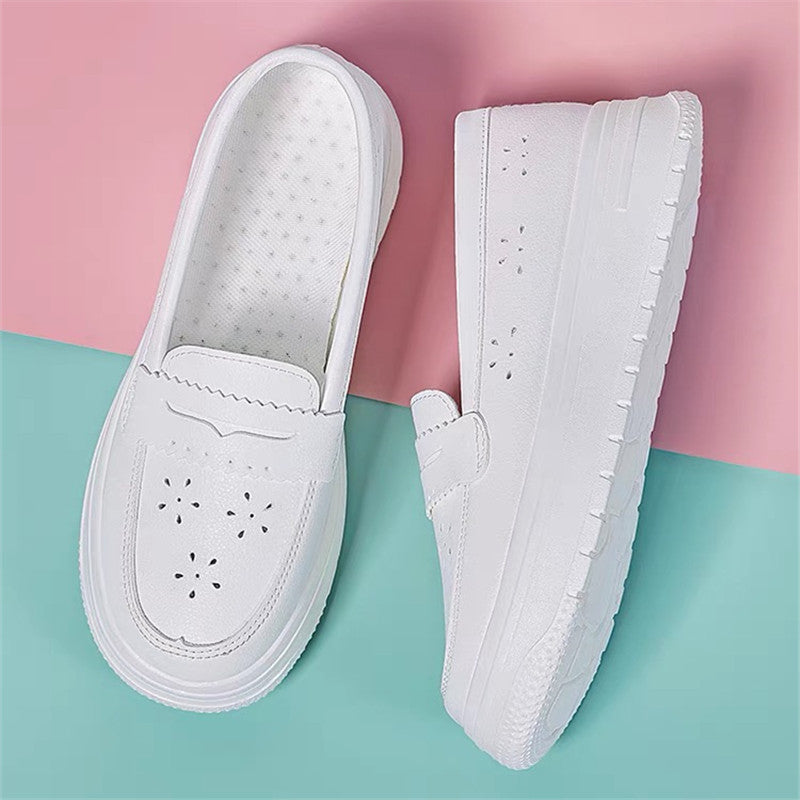 Damen Slip-On Sneakers mit atmungsaktivem Obermaterial und komfortablem Fußbett R&B