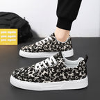 Damen Modische Sneakers mit floralem Design und gepolsterter Sohle R&B