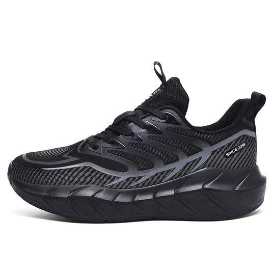 Damen Sportliche Lauf-Sneaker mit atmungsaktiver Oberflächenstruktur und dämpfender Sohle R&B