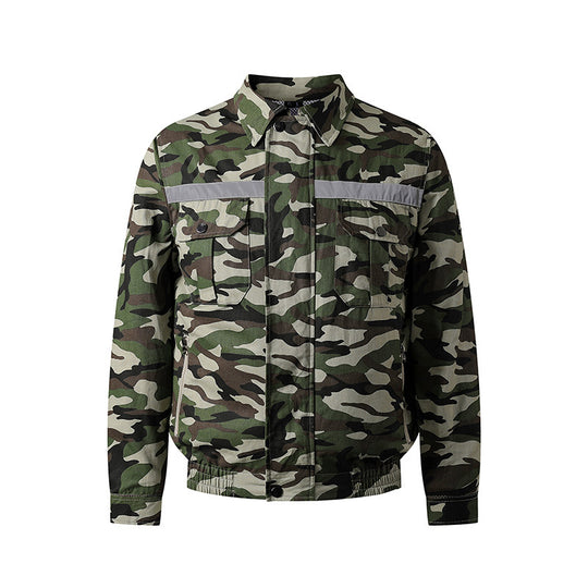 Unisex Nan kühlende Ventilationsjacke mit integrierten Lüftern und USB-Anschluss R&B