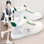 Damen modische High-Top Sneakers mit innovativer Schnürtechnologie und rutschfester Sohle R&B
