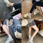 Damen Sportliche Sneakers mit atmungsaktiver Mesh-Oberfläche und komfortabler Dämpfung R&B