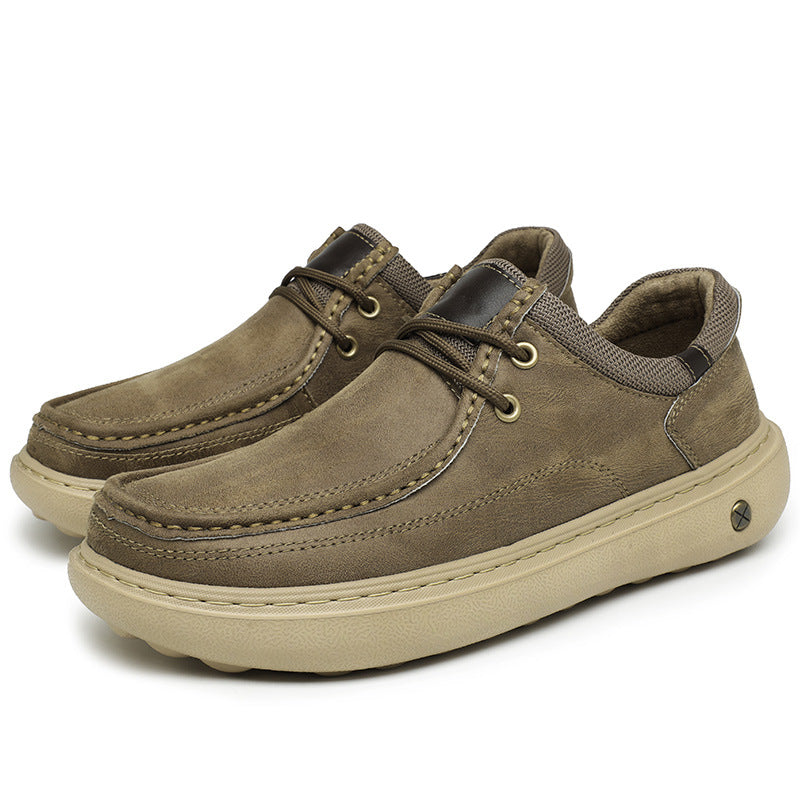 Herren Elegante Mokassinschuhe mit elastischem Einschlupfdesign R&B
