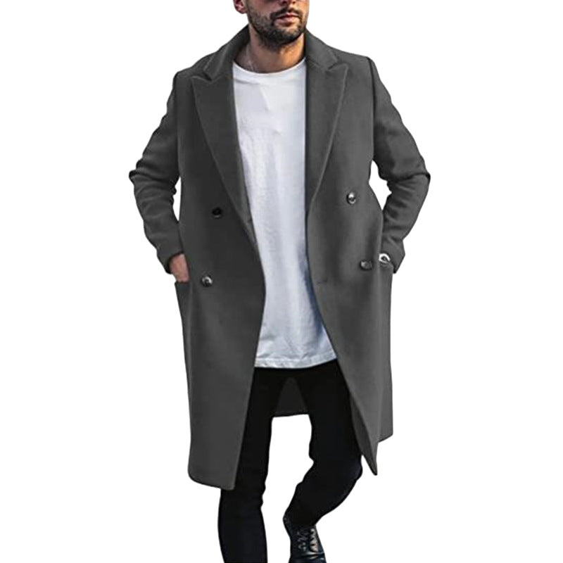 Herren Wollmantel R&B