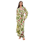 Damen luftiger Kimono mit floralen Mustern R&B