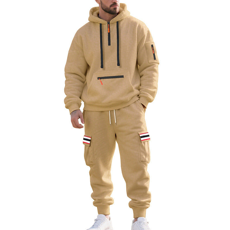 Jogginganzug Herren sportlich aus Sweatshirt und Hose