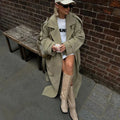 Damen Federgewicht Oversize-Mantel R&B