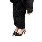 Damen Slingback-Pumps mit animalischem Print und feinem Absatz R&B