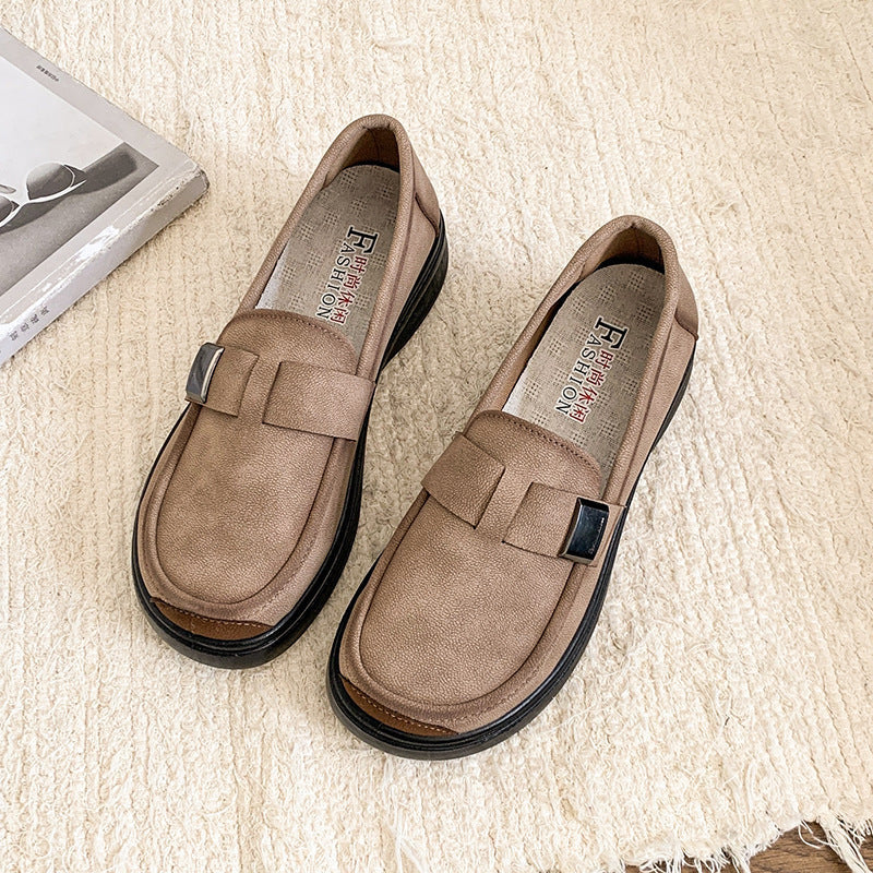 Damen Komfortable Slipper mit elegantem Schnallen-Design R&B