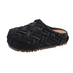 Damen Komfortable Clogs mit geflochtenem Obermaterial R&B