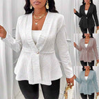 Damen Moderne Blazerjacke mit elegantem Schnitt R&B