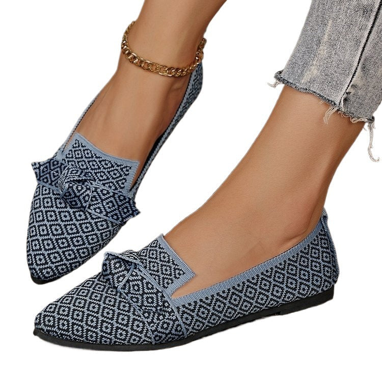 Damen Atmungsaktive und modische Slip-On Ballerinas R&B