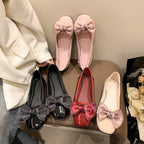 Damen Ballerinas mit eleganter Schleifenapplikation und modischem Design R&B