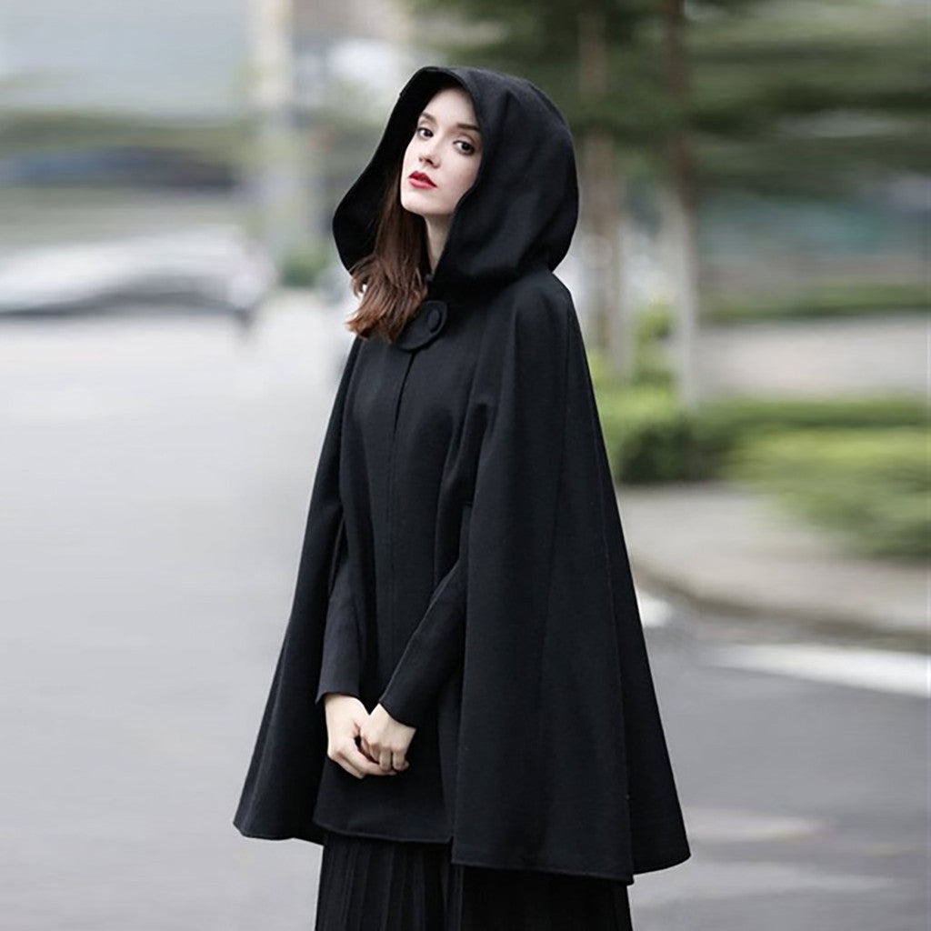 Damen Überwurf Poncho R&B