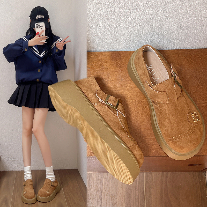 Damen bequeme Clogs mit modischer Schnalle R&B