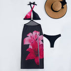 Damen Bikiniset mit transparentem Cover-Up R&B