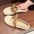 Damen Mokassins mit dekorativem Schleifen-Detail und bequemer Innensohle R&B