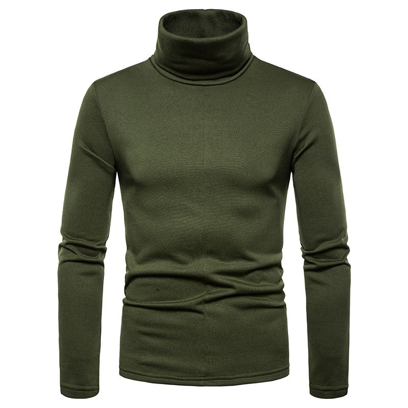 Herren Rollkragenpullover aus weichem Strickmaterial R&B
