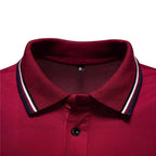 Herren Poloshirt mit kontrastierenden Akzenten und modernem Schnitt