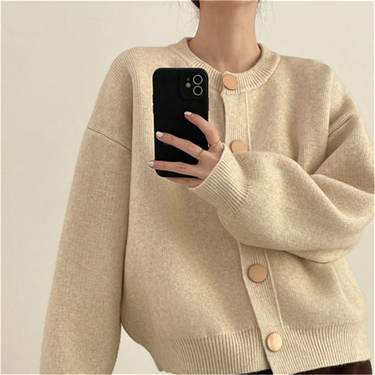 Damen Modischer Strickpullover R&B
