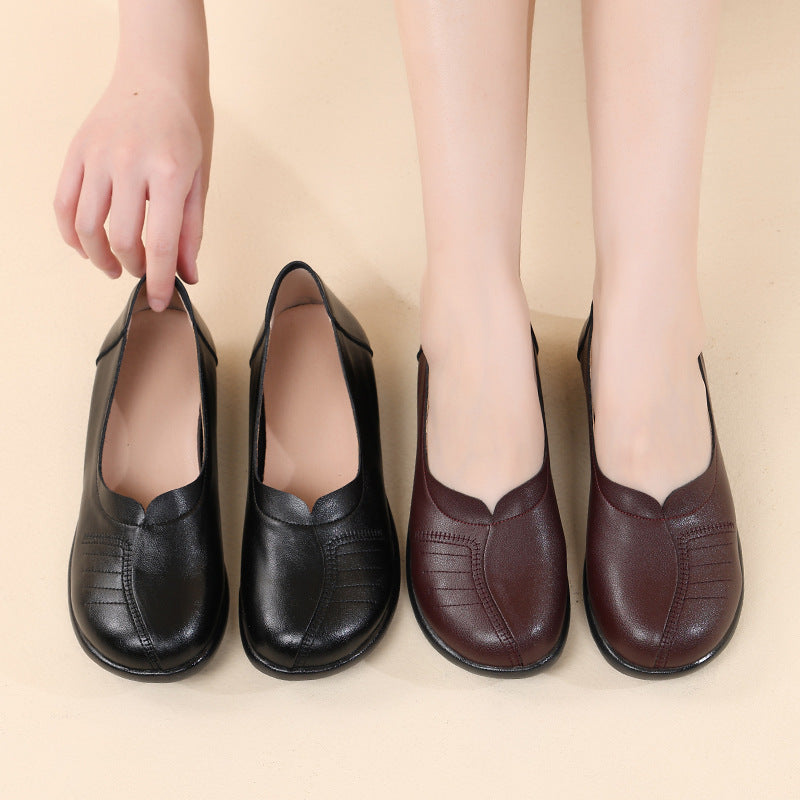 Damen Komfortable Ballerinas mit modischem Design und rutschfester Sohle R&B