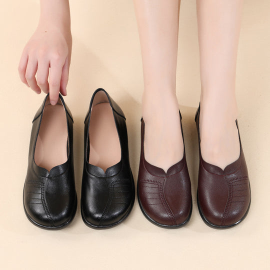 Damen Komfortable Ballerinas mit modischem Design und rutschfester Sohle R&B
