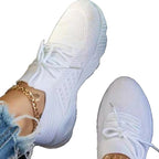 Damen Sportliche Laufschuhe mit atmungsaktivem Netzdesign R&B