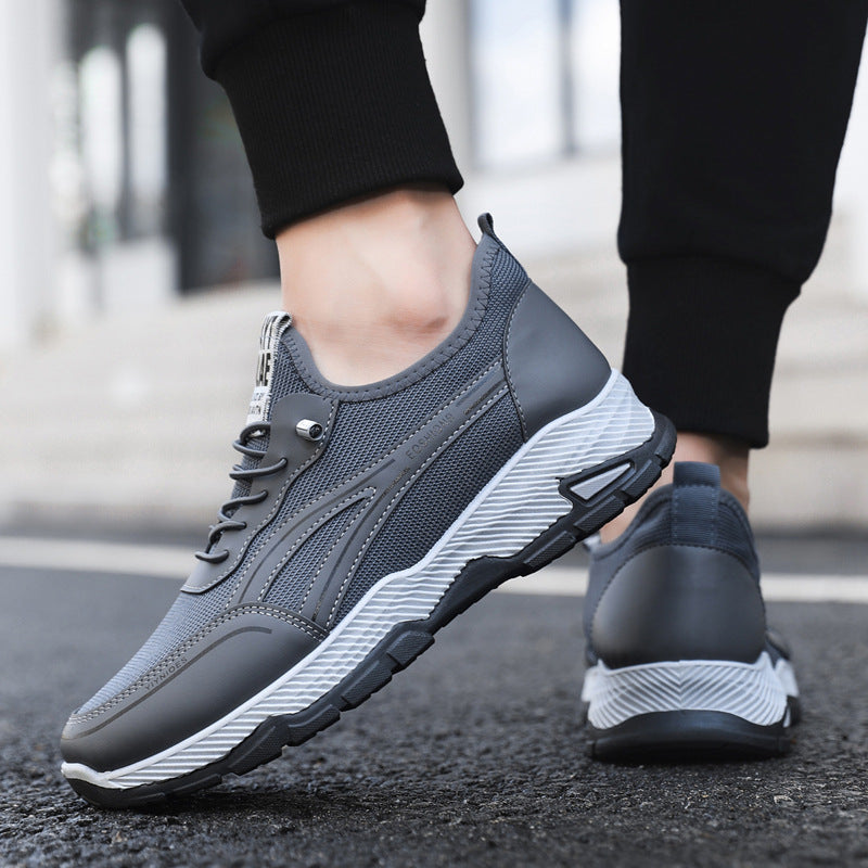 Damen Sportliche Leichtgewicht-Sneaker mit atmungsaktiver Mesh-Oberfläche und rutschfester Sohle R&B