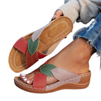 Damen Bequeme und stilvolle Zehentrenner-Sandalen R&B
