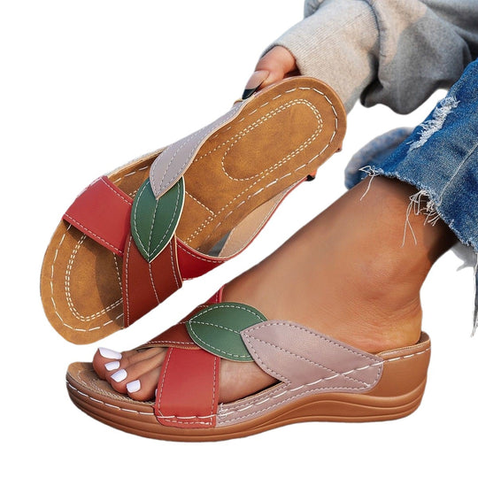 Damen Bequeme und stilvolle Zehentrenner-Sandalen R&B
