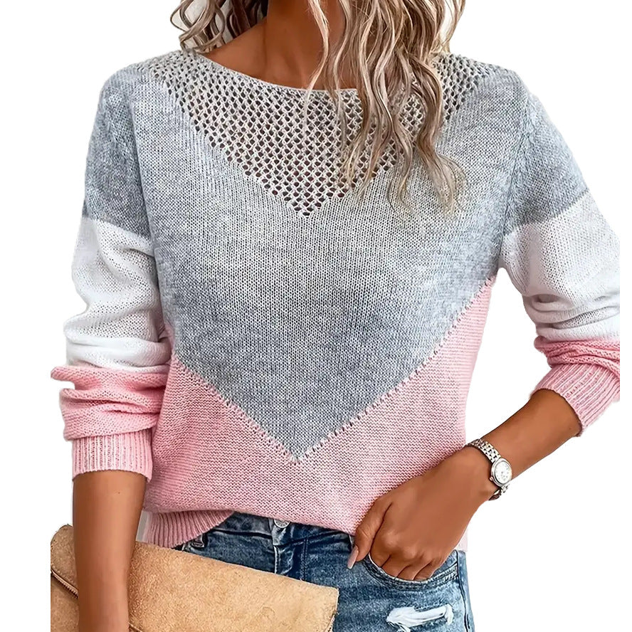 Damen modischer Pullover R&B