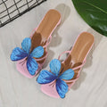 Damen Sandalen mit glamourem Schmetterlingsdesign R&B