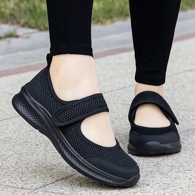 Damen Sportliche Aquaschuhe mit praktischem Klettverschluss