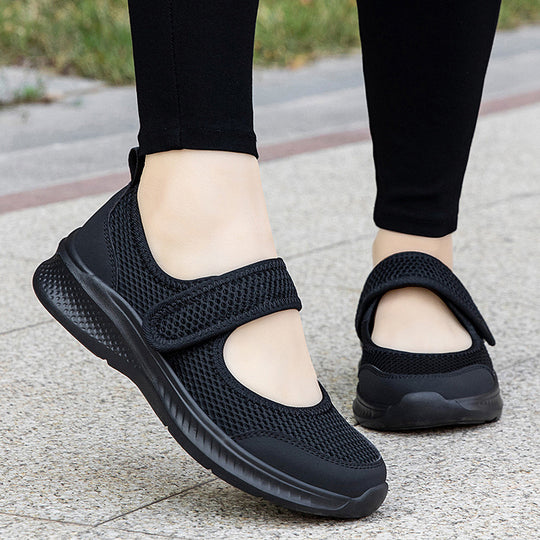 Damen Sportliche Aquaschuhe mit praktischem Klettverschluss R&B