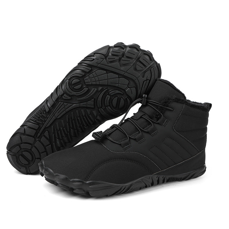 Damen Winterstiefel mit rutschfester Sohle und isoliertem Innenfutter R&B