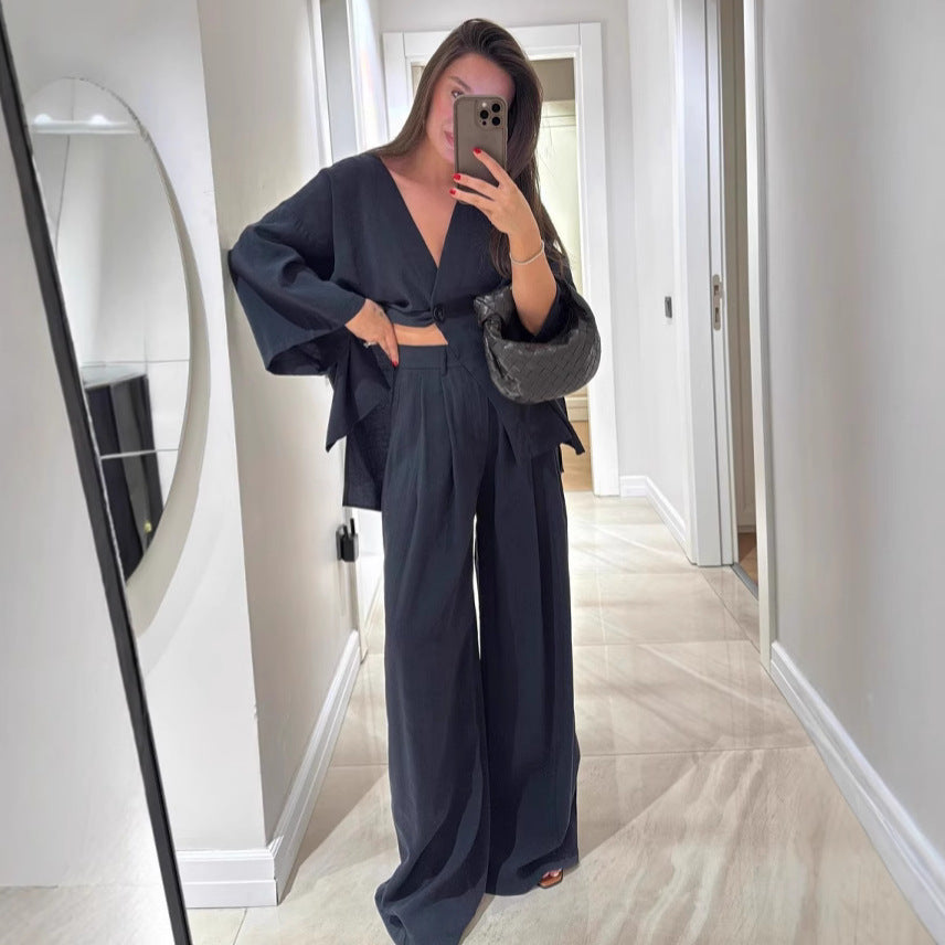 Damen lässige und zeitlose Überwurfjacke R&B