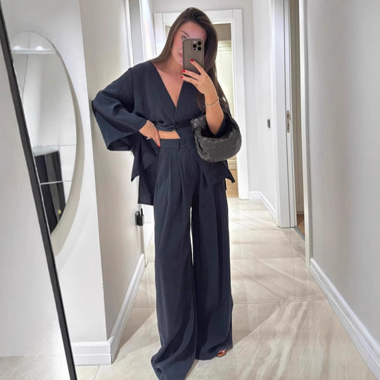Damen lässige und zeitlose Überwurfjacke R&B