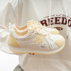 Damen Trendige Sneakers mit atmungsaktiver Mesh-Oberfläche und rutschfester Sohle