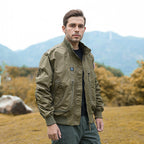 Herren technische Bomberjacke mit funktionalen Taschen R&B