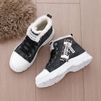 Damen Hohe Sneakers mit wärmendem Innenfutter und robuster Sohle R&B