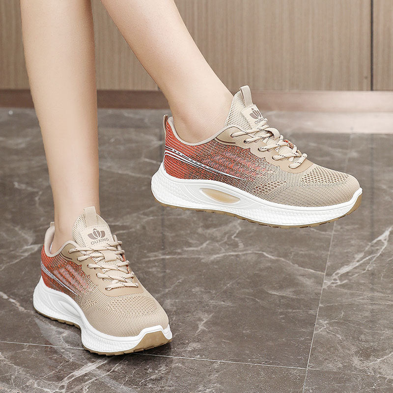 Damen Atmungsaktive Freizeit Sneakers mit flexibler Sohle und stoßdämpfendem Design R&B