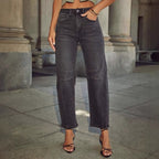 Damen High-Waist Jeans im lässigen Urban-Style R&B